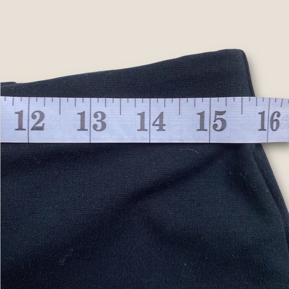 J. Jill Wide Leg Ponte Pants Black Size Medium Petite - Picture 4 of 9